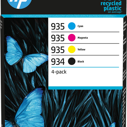 HP 934 / 935 Multipack Schwarz / Cyan / Magenta / Gelb