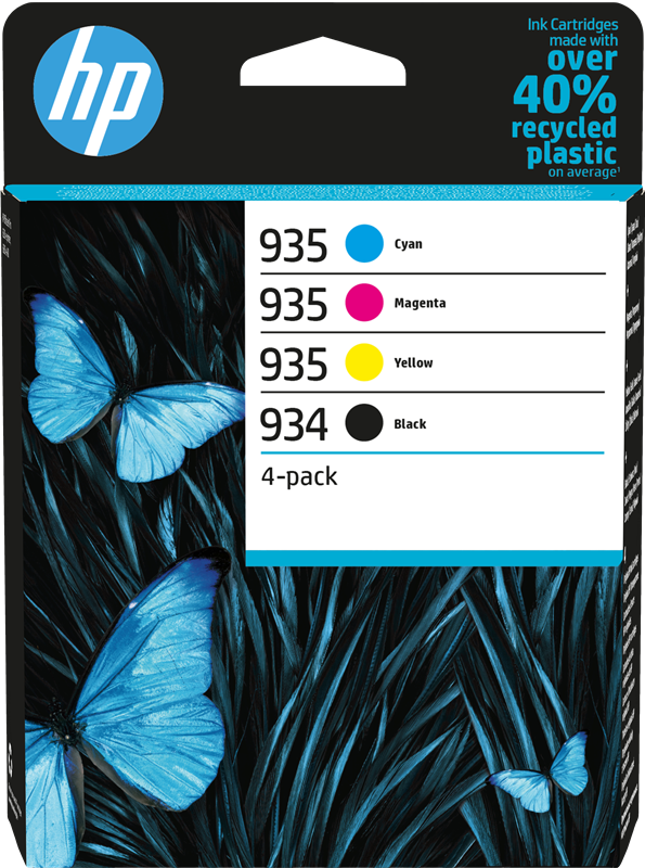 HP 934 / 935 Multipack Schwarz / Cyan / Magenta / Gelb