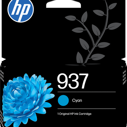 HP 937 Cyan Druckerpatrone 4S6W2NE