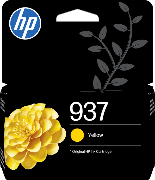HP 937 Gelb Druckerpatrone 4S6W4NE