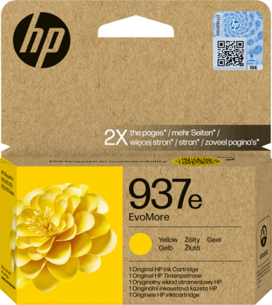 HP 937e Gelb Druckerpatrone 4S6W8NE