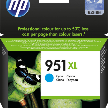 HP 951 XL Cyan Druckerpatrone