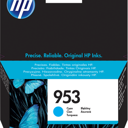 HP 953 Cyan Druckerpatrone F6U12AE