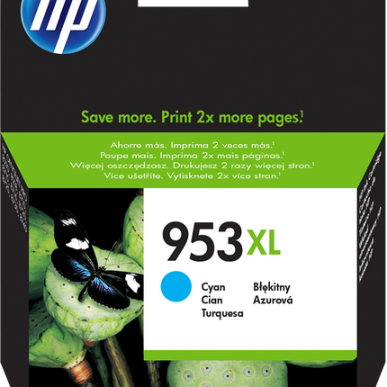 HP 953 XL Cyan Druckerpatrone