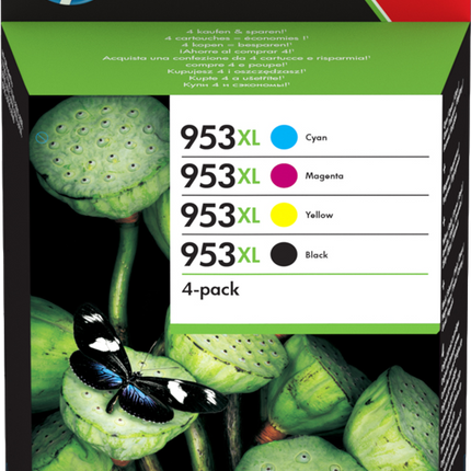 HP 953 XL Multipack Schwarz / Cyan / Magenta / Gelb