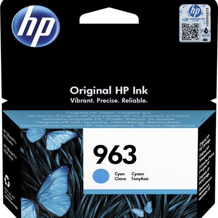 HP 963 Cyan Druckerpatrone 3JA23AE