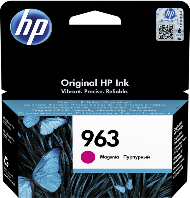 HP 963 Magenta Druckerpatrone 3JA24AE