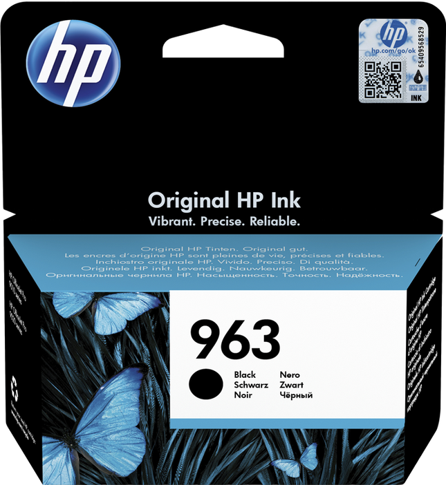 HP 963 Schwarz Druckerpatrone 3JA26AE
