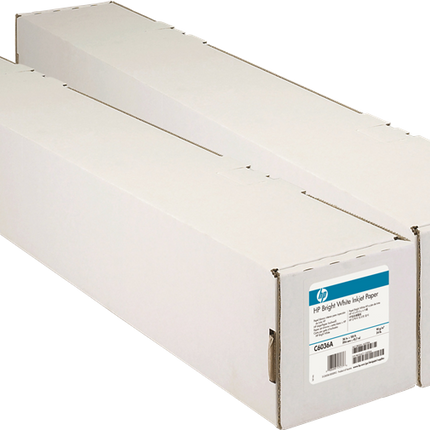 HP Bright White Inkjet Paper 914mm x 45,7m Weiss