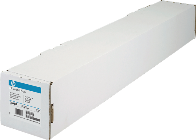 HP Coated Paper 914mm x 45,7m Weiss