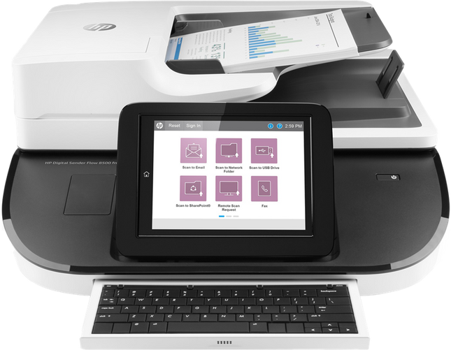 HP Digital Sender Flow 8500 fn2 Workstation Dokumentenscanner
