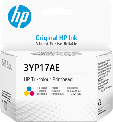 HP Druckkopf Cyan / Magenta / Gelb (3YP17AE)