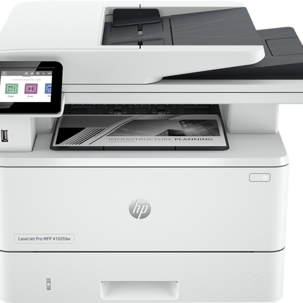 HP LaserJet Pro MFP 4102fdw Multifunktionsdrucker Weiss