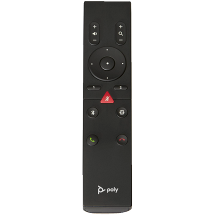 HP Poly Videokonferenzsystem-Fernsteuerung - HF Schwarz
