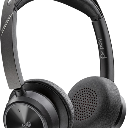 HP Poly Voyager Focus 2 USB-C-C Headset Schwarz