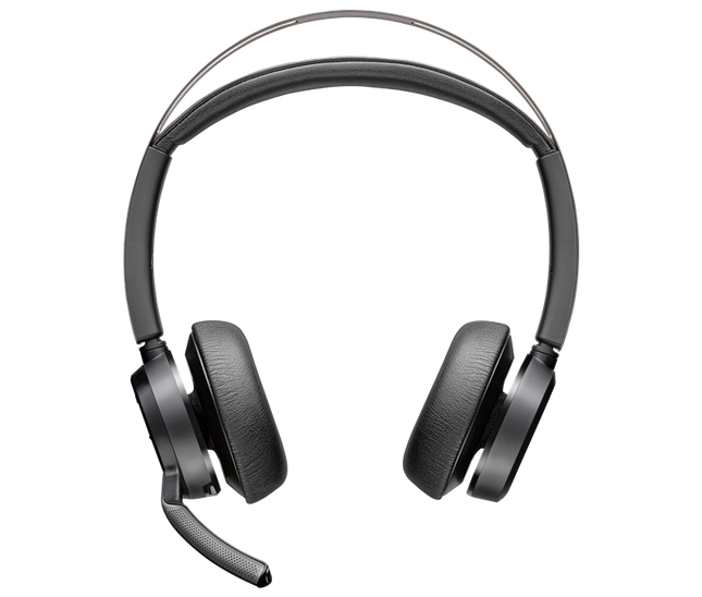 HP Poly Voyager Focus 2 USB-C-C Headset +USB-C/A-Adapter +Ladestation Schwarz