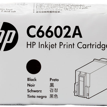 HP SPS 18ml Schwarz Druckerpatrone C6602A