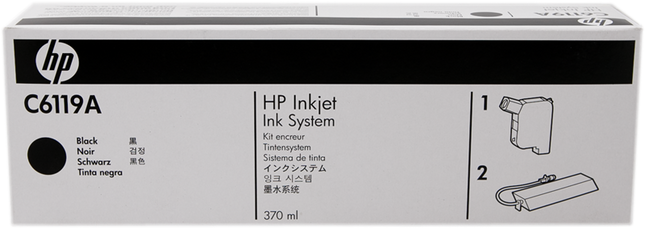 HP SPS 370ml Schwarz Druckerpatrone