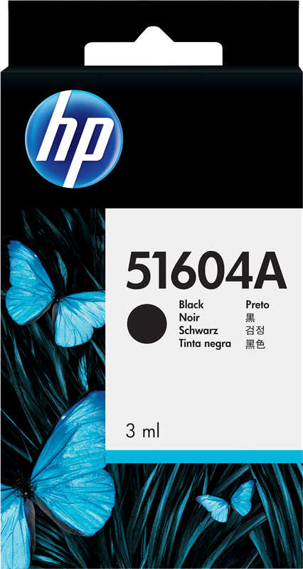 HP SPS 3ml Schwarz Druckerpatrone 51604A