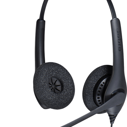 Jabra BIZ 1500 Duo Headset Schwarz