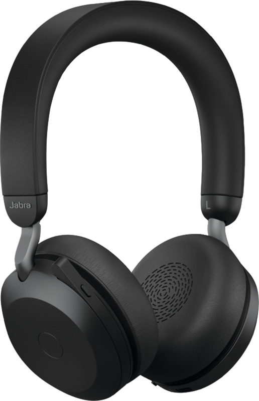 Jabra Evolve2 75 UC Duo Headset + Ladestation Schwarz