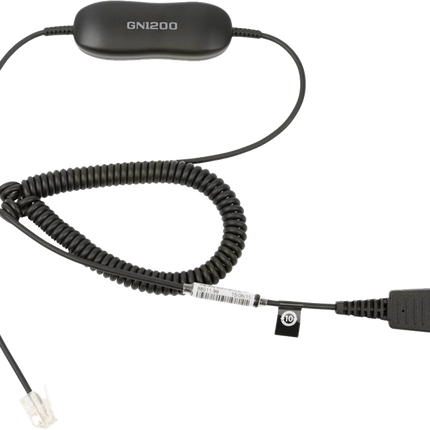 Jabra GN1200 CC Smart Cord Schwarz