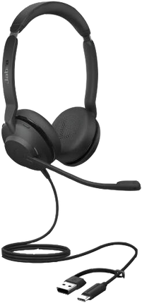 Jabra Headset Evolve2 30 SE MS Stereo USB-C/A Schwarz