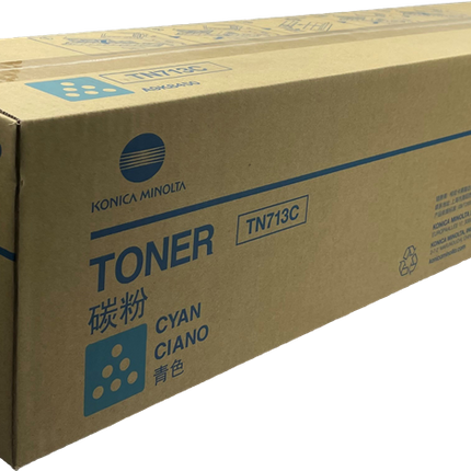 Konica Minolta TN-713C Cyan Toner