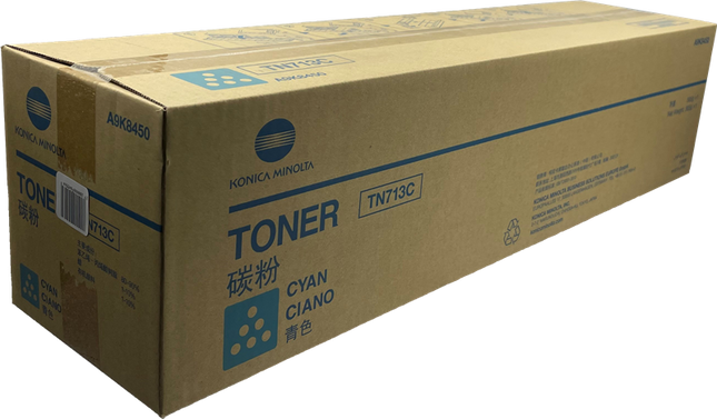 Konica Minolta TN-713C Cyan Toner