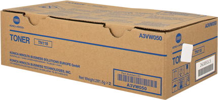 Konica Minolta TN118 Schwarz Toner