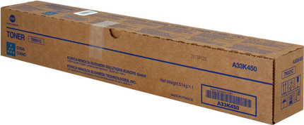 Konica Minolta TN321C Cyan Toner
