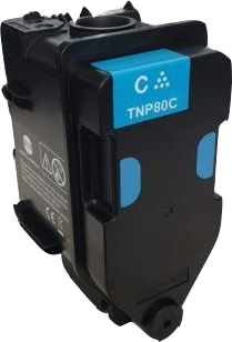 Konica Minolta TNP-80C Cyan Toner