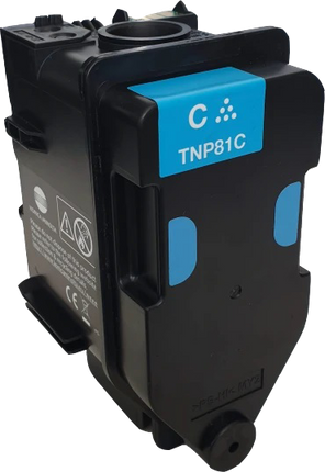 Konica Minolta TNP-81C Cyan Toner