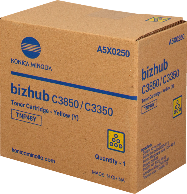 Konica Minolta TNP48Y Gelb Toner