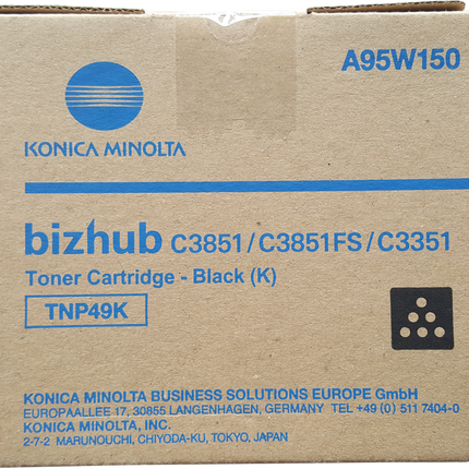 Konica Minolta TNP49K Schwarz Toner