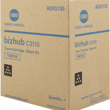 Konica Minolta TNP51K Schwarz Toner