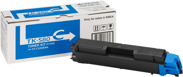 Kyocera TK-580c Cyan Toner