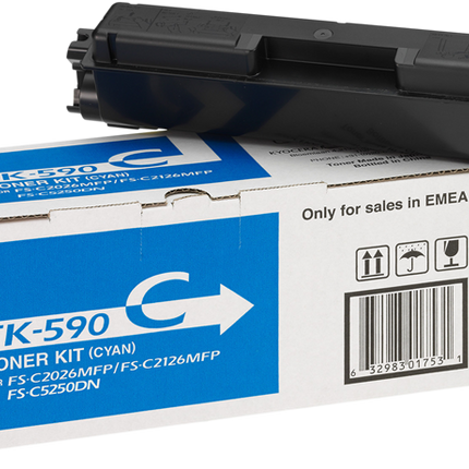 Kyocera TK-590c Cyan Toner