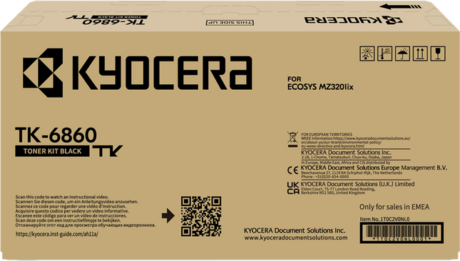 Kyocera TK-6860 Schwarz Toner