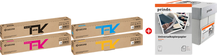 Kyocera TK-8115 MCVP 01 Schwarz / Cyan / Magenta / Gelb / Weiss Value Pack