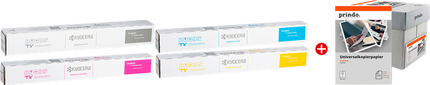 Kyocera TK-8365 MCVP Schwarz / Cyan / Magenta / Gelb / Weiss Value Pack