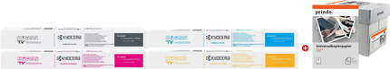 Kyocera TK-8455 MCVP Schwarz / Cyan / Magenta / Gelb / Weiss Value Pack