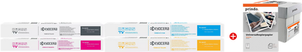 Kyocera TK-8605 MCVP Schwarz / Cyan / Magenta / Gelb / Weiss Value Pack