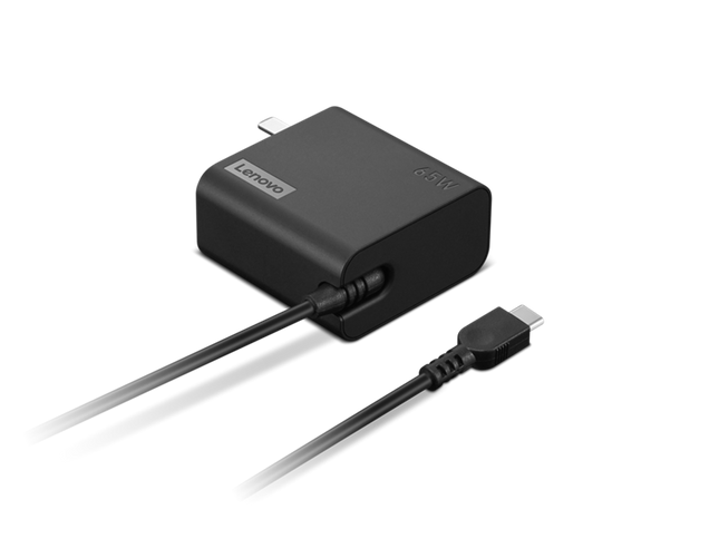 Lenovo 65-W-USB-C-Steckernetzteil Schwarz
