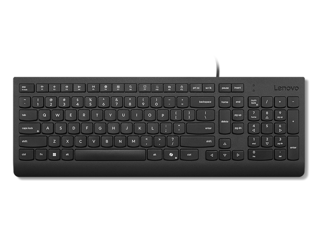 Lenovo Essential USB-Tastatur Schwarz