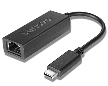 Lenovo Netzwerkadapter USB Typ-C Schwarz