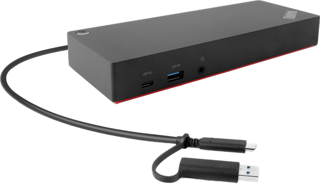 Lenovo ThinkPad Hybrid USB-C / USB-A (Refurbished) Schwarz