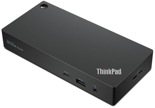 Lenovo ThinkPad Universal Thunderbolt 4 Smart Dock, Kabelgebunden Schwarz