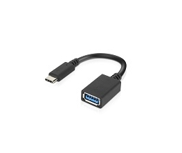 Lenovo USB-A/C-Adapter Schwarz