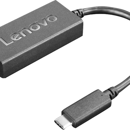 Lenovo USB-C/VGA-Adapter Schwarz